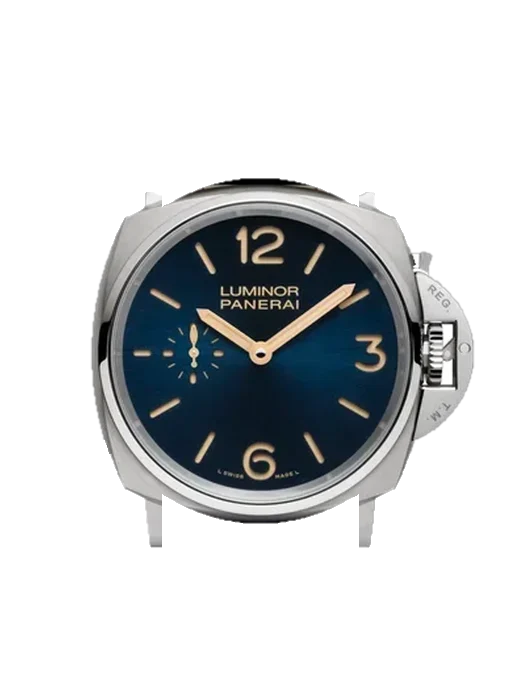 Luminor Due PAM00728 with Vintage Brown Calfskin Strap — Natural Patina