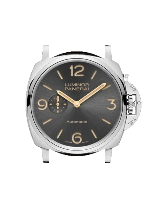 Luminor Due PAM00739 with Blue Alligator and Rubber Hybrid Strap