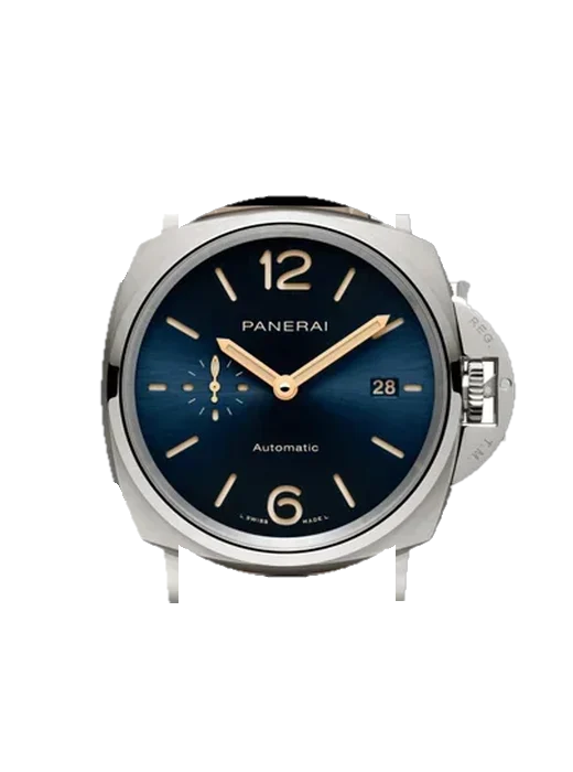 Luminor Due PAM00927 with Vintage Brown Calfskin Strap — Natural Patina