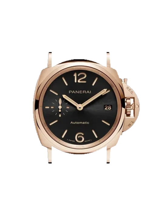 Luminor Due PAM01029 with Blue Alligator and Rubber Hybrid Strap