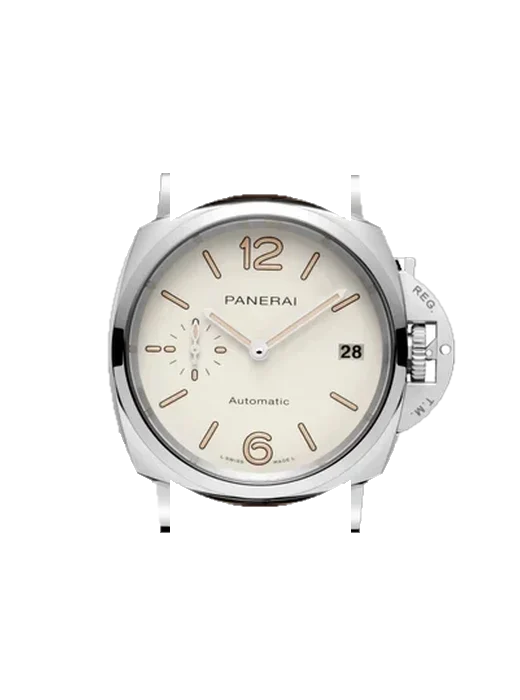 Luminor Due PAM01043 with Grand Cavalier Leather Strap Orange
