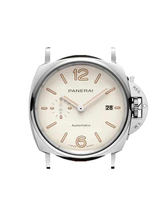 Luminor Due PAM01046 with Blue Alligator and Rubber Hybrid Strap