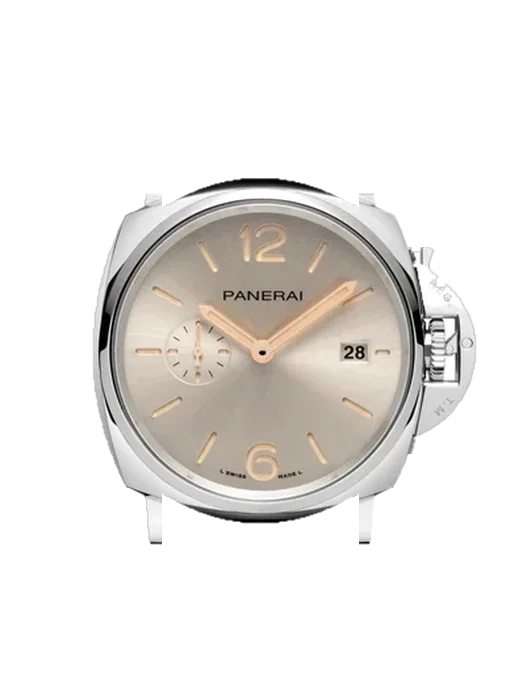 Luminor Due PAM01249 with Vintage Brown Calfskin Strap — Natural Patina