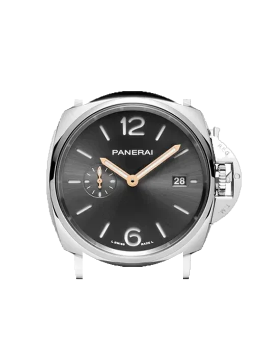Luminor Due PAM01250 with Vintage Brown Calfskin Strap — Natural Patina