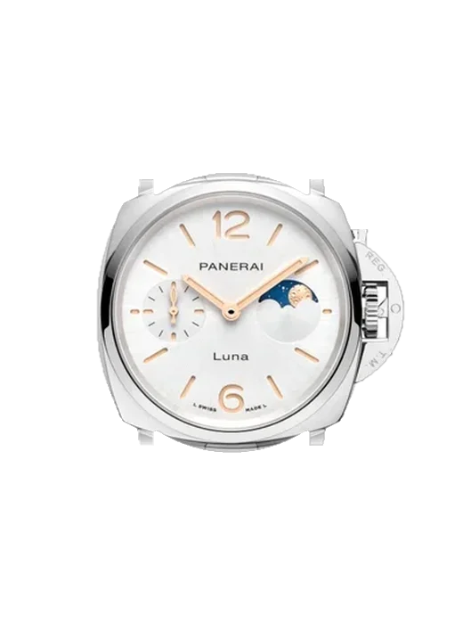 Luminor Due PAM01301 with Blue Alligator and Rubber Hybrid Strap