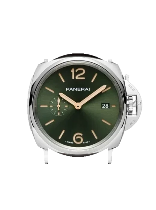 Luminor Due PAM01329 with Vintage Brown Calfskin Strap — Natural Patina