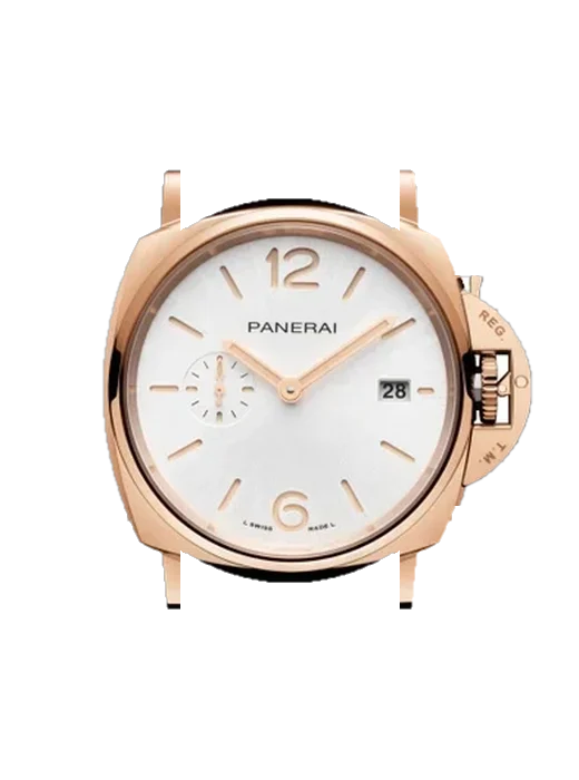 Luminor Due PAM01336 with Vintage Brown Calfskin Strap — Natural Patina