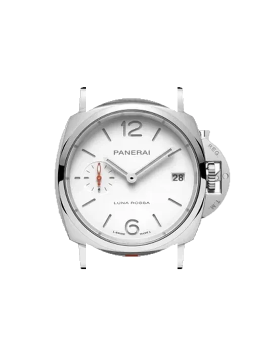 Luminor Due PAM01378 with Blue Alligator and Rubber Hybrid Strap