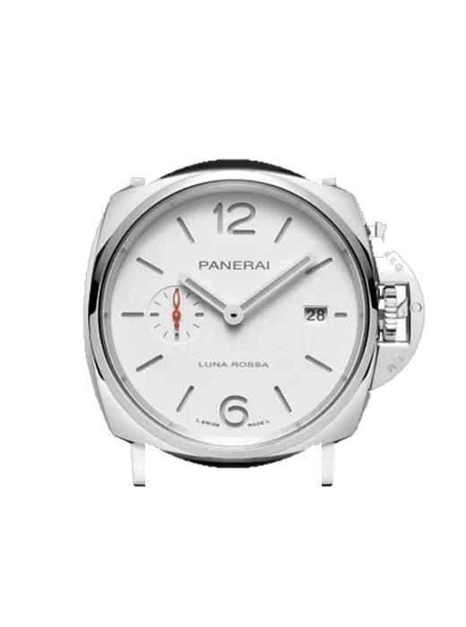 Luminor Due PAM01381 with Blue Alligator and Rubber Hybrid Strap