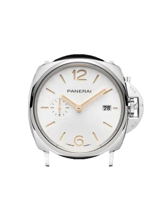 Luminor Due PAM01388 with Blue Alligator and Rubber Hybrid Strap