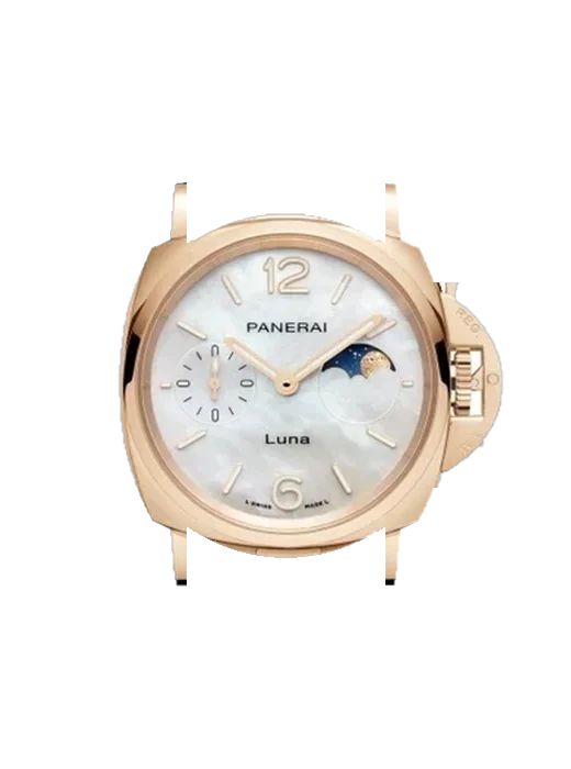 Luminor Due PAM01504 mit Grand Cavalier Cuir Armband Orange