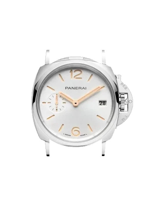 Luminor Due PAM01508 with Blue Alligator and Rubber Hybrid Strap