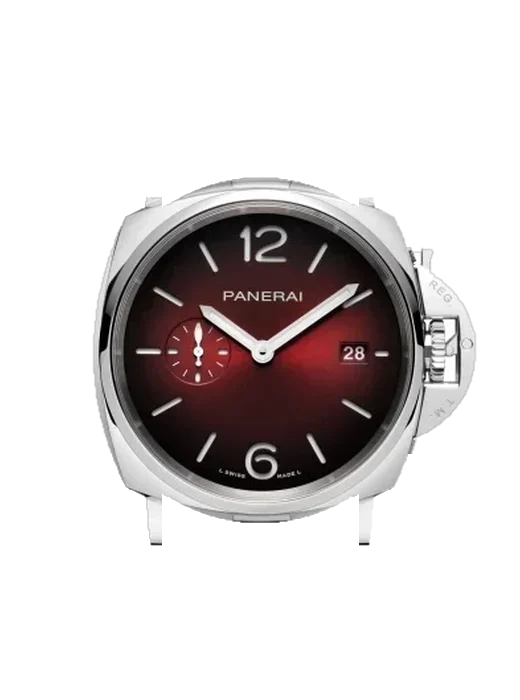Luminor Due PAM01539 with Vintage Brown Calfskin Strap — Natural Patina