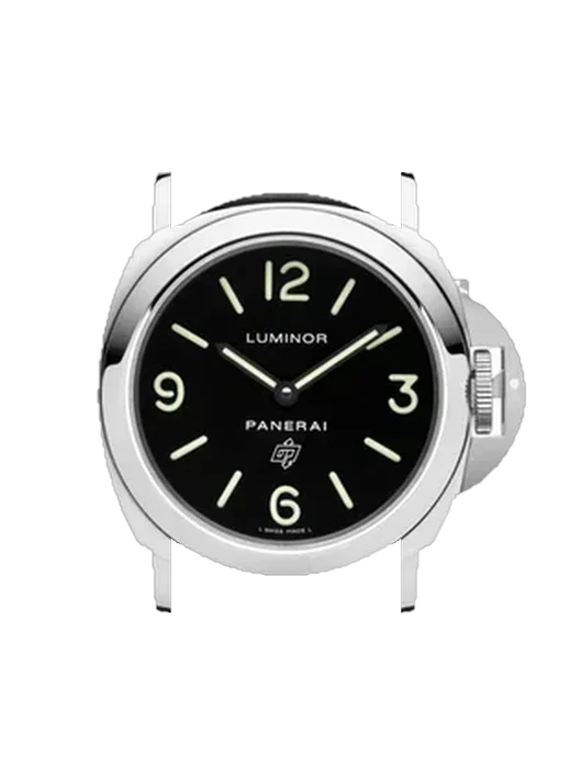 Luminor PAM00000 mit Vintage Kalbslederarmband Braun — Natürliche Patina