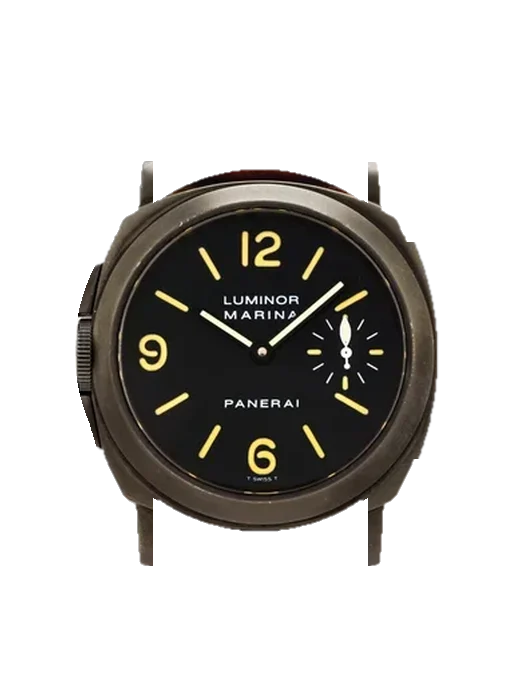 Luminor PAM00026 con Correa de piel Driver en negro y azul