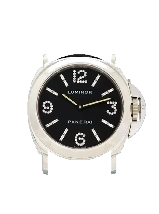 Luminor PAM00030 mit Vintage Kalbslederarmband Braun — Natürliche Patina