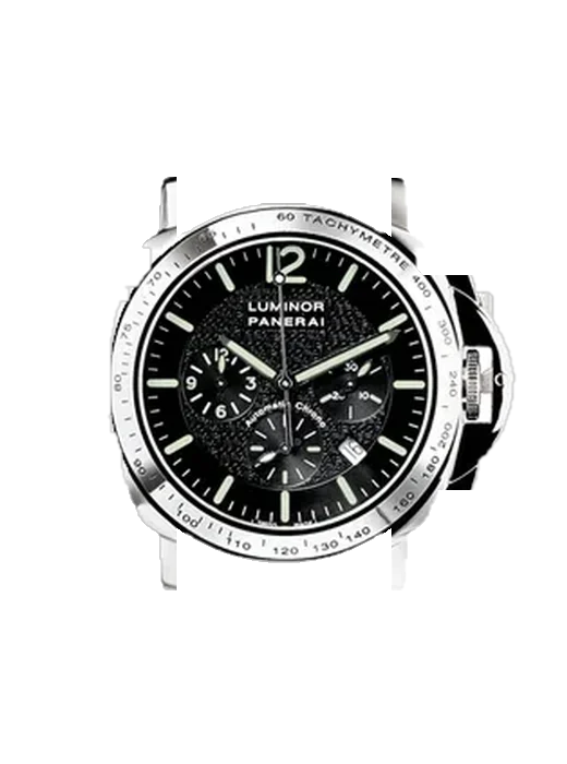 Luminor PAM00045 mit Hybrid Armband aus Alligator und Kautschuk Blau