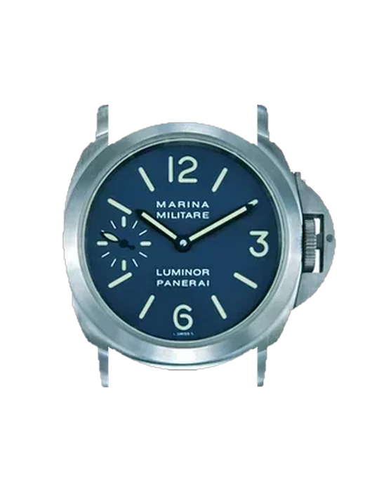 Luminor PAM00082 mit Driver Lederarmband Schwarz und Blau