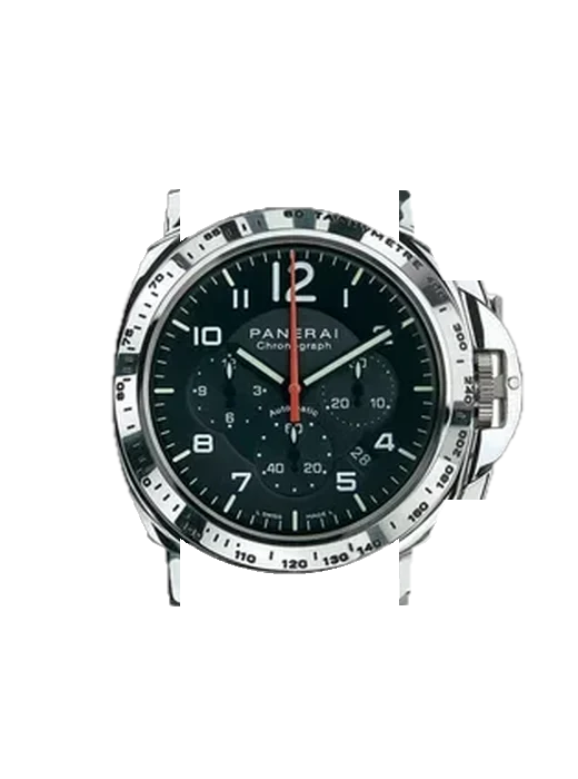 Luminor PAM00105 with Blue Alligator and Rubber Hybrid Strap