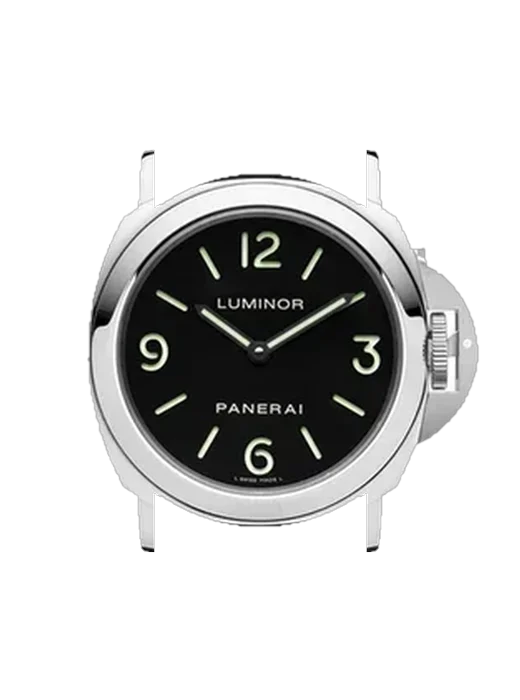 Luminor PAM00112 avec Bracelet Cuir Driver Noir et Bleu