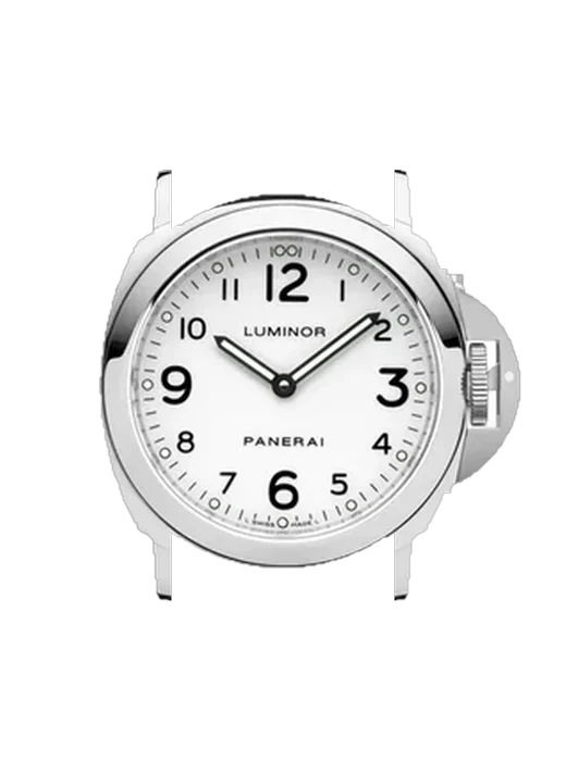 Luminor PAM00114 mit Vintage Kalbslederarmband Braun — Natürliche Patina
