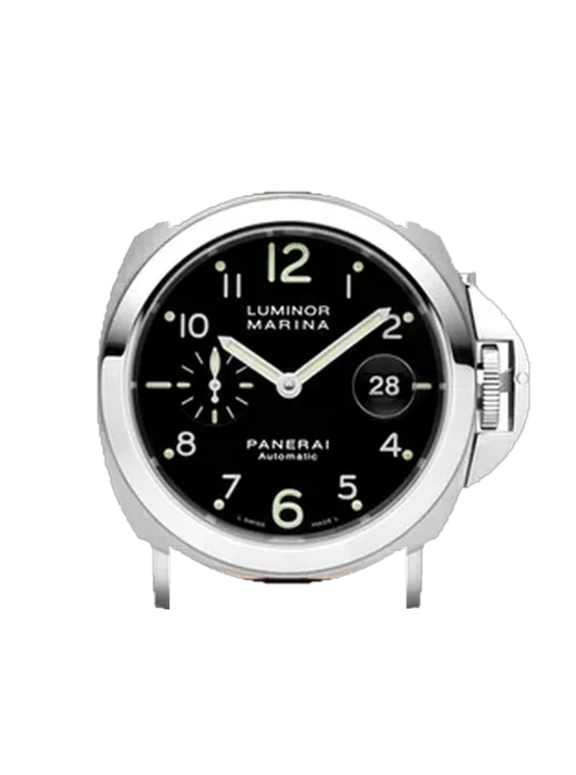 Luminor PAM00164 con Correa de piel Driver en negro y azul