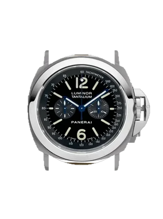 Luminor PAM00192 mit Vintage Kalbslederarmband Braun — Natürliche Patina