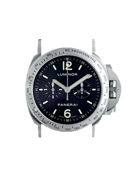 Luminor PAM00215 mit Vintage Kalbslederarmband Braun — Natürliche Patina