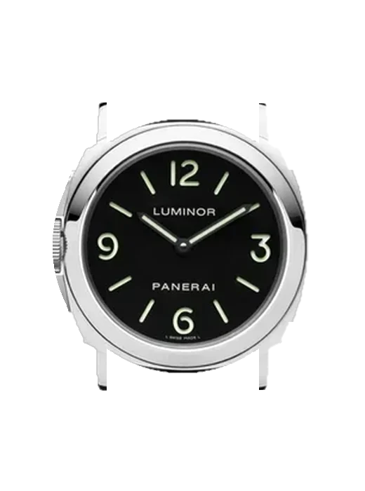 Luminor PAM00219 mit Vintage Kalbslederarmband Braun — Natürliche Patina