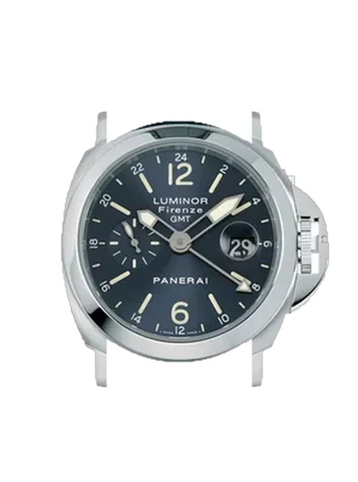 Luminor PAM00228 mit Vintage Kalbslederarmband Braun — Natürliche Patina