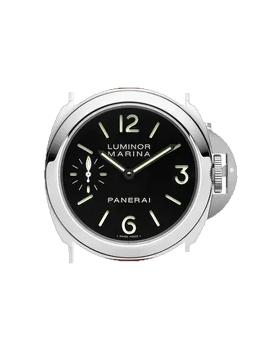 Luminor PAM00247 con Cinturino Vitello Vintage Marrone — Patina Naturale