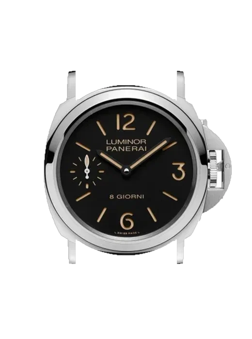 Luminor PAM00915 with Vintage Brown Calfskin Strap — Natural Patina
