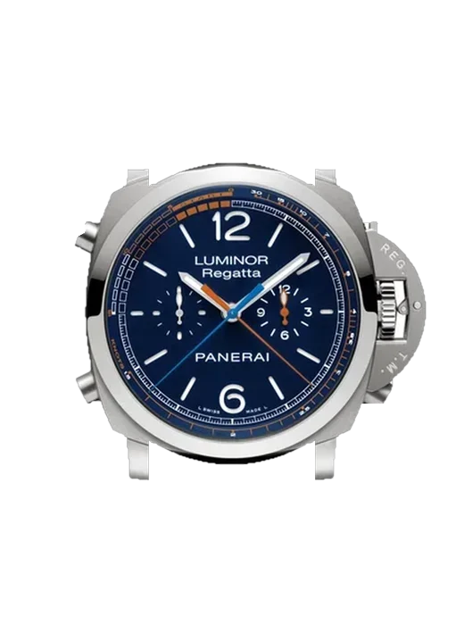 Luminor PAM00956 avec Bracelet de montre en cuir de veau vintage marron — Patine naturelle