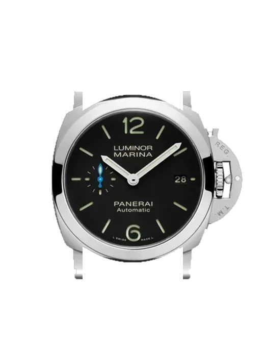 Luminor PAM01272 with Vintage Brown Calfskin Strap — Natural Patina