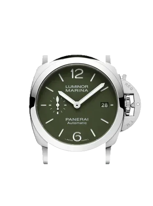 Luminor PAM01304 with Vintage Brown Calfskin Strap — Natural Patina