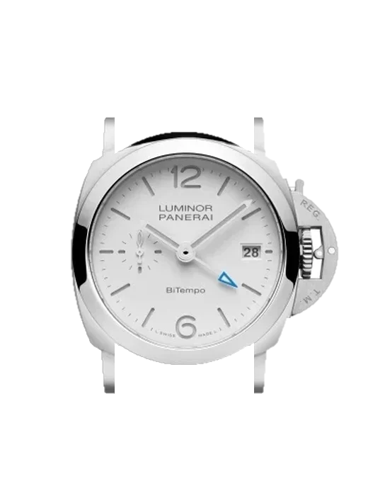 Luminor PAM01367 with Blue Alligator and Rubber Hybrid Strap