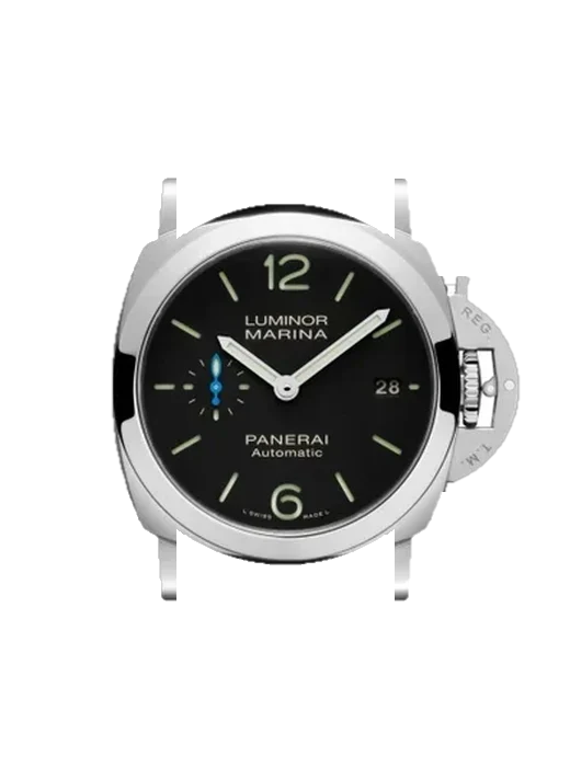 Luminor PAM01372 with Vintage Brown Calfskin Strap — Natural Patina