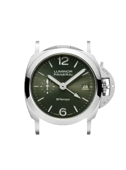 Luminor PAM01640 with Vintage Brown Calfskin Strap — Natural Patina