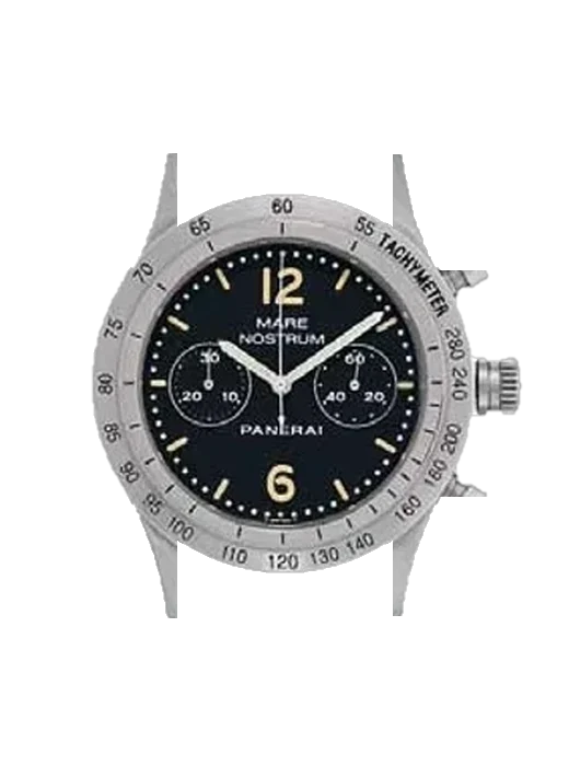 Mare Nostrum PAM00008 with Blue Alligator and Rubber Hybrid Strap