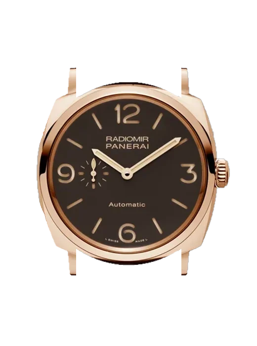 Radiomir 1940 PAM00573 con Cinturino Vitello Vintage Marrone — Patina Naturale