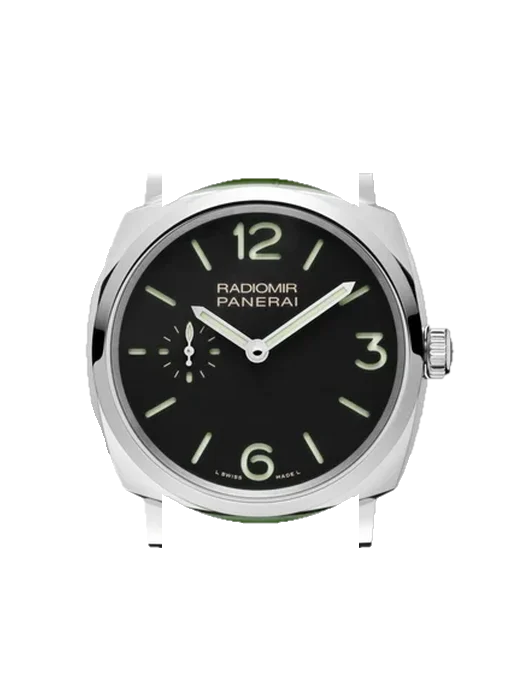 Radiomir 1940 PAM00574 with Vintage Brown Calfskin Strap — Natural Patina