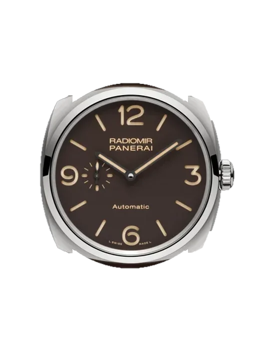 Radiomir 1940 PAM00619 con Cinturino Vitello Vintage Marrone — Patina Naturale