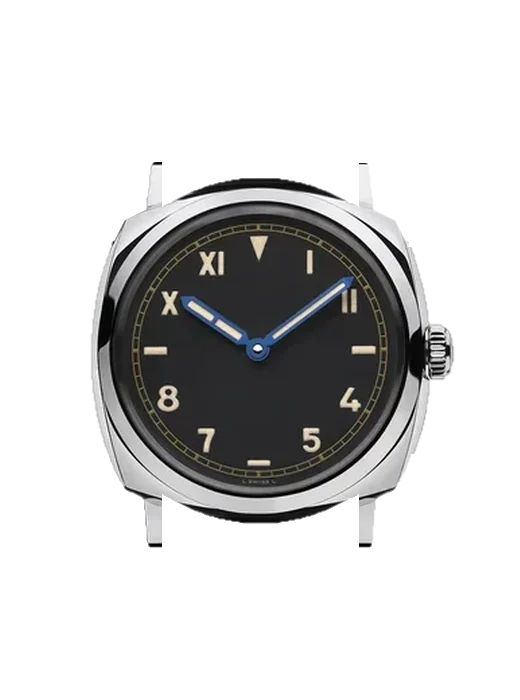 Radiomir 1940 PAM00718 avec Bracelet de montre en cuir de veau vintage marron — Patine naturelle