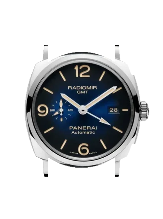Radiomir 1940 PAM00945 avec Bracelet de montre en cuir de veau vintage marron — Patine naturelle