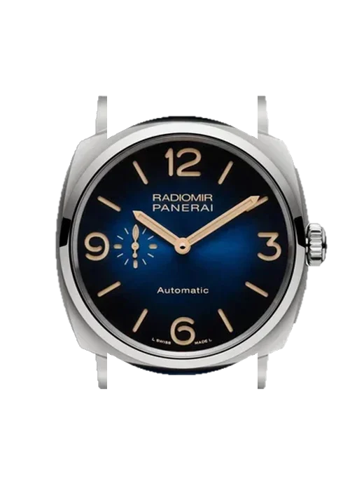 Radiomir 1940 PAM01078 mit Vintage Kalbslederarmband Braun — Natürliche Patina