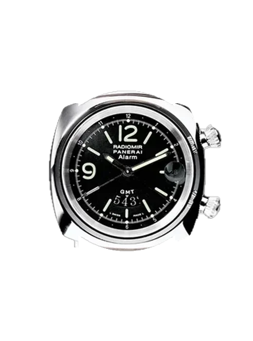 Radiomir PAM00046 mit Hybrid Armband aus Alligator und Kautschuk Blau
