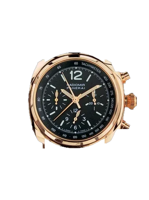 Radiomir PAM00147 con Cinturino Vitello Vintage Marrone — Patina Naturale