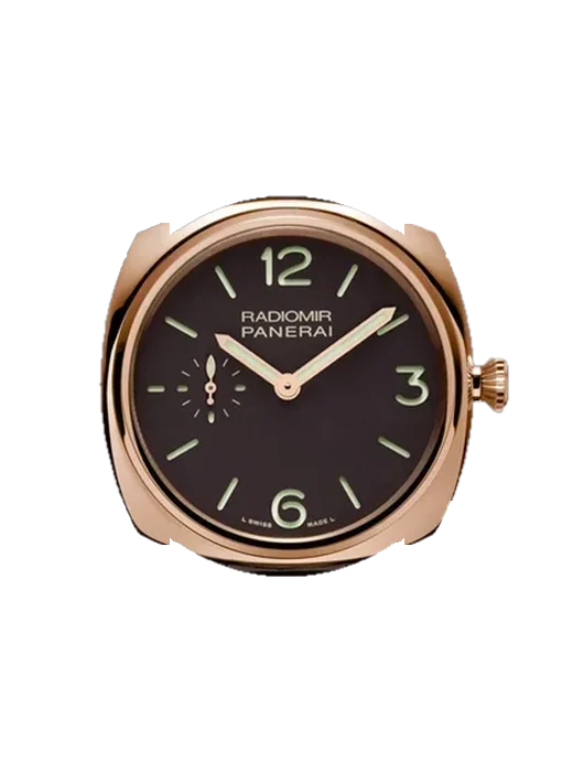Radiomir PAM00336 con Cinturino Vitello Vintage Marrone — Patina Naturale