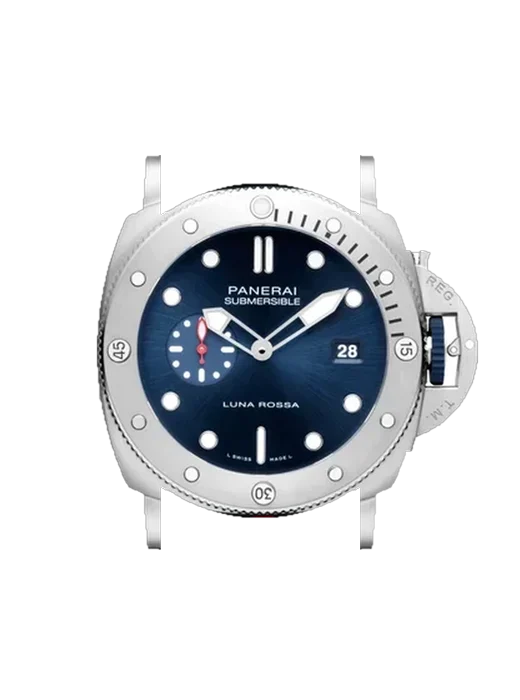 Submersible PAM01391 con Cinturino Vitello Vintage Marrone — Patina Naturale