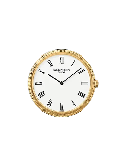 Calatrava 5120J-001 mit Armband aus rosa Straußenleder